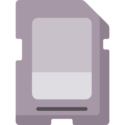 Micro sd card icon