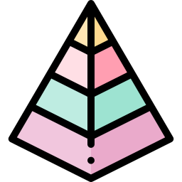 pyramidendiagramm icon