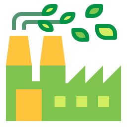 grüne fabrik icon