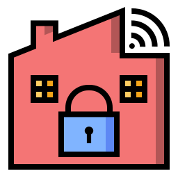 Secure housing icon