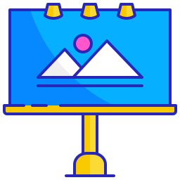 Рекламный щит иконка