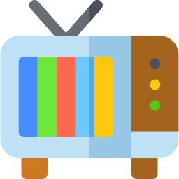 Винтаж телевизор иконка