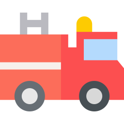 Firefighter car icon