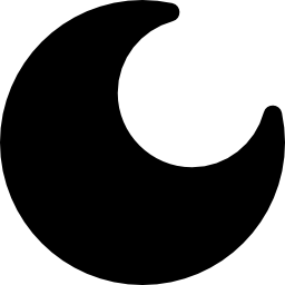 Half moon icon