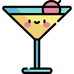 cocktail glas icon