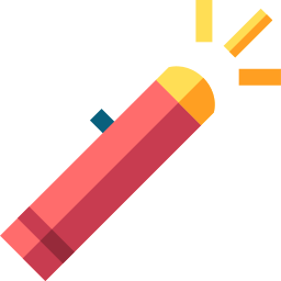 Led flashlight icon