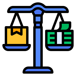 Balance scale icon