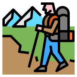 excursionismo icono