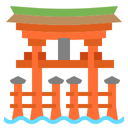 Itsukushima shrine icon