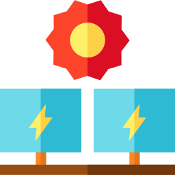 Solar energy icon