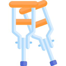 Crutches icon