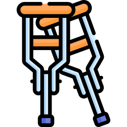 Crutches icon