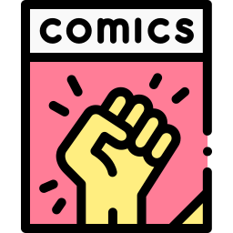 Comic book icon