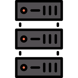 archiviazione del server icona
