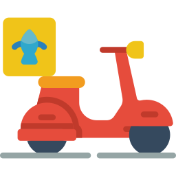 Food delivery icon