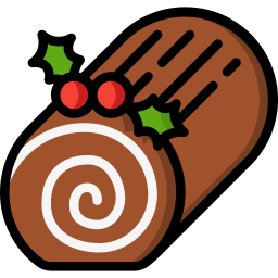 Chocolate roll icon