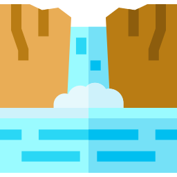 cascata icona