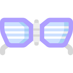 Fun glasses icon