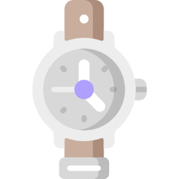 reloj de pulsera icono