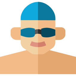 nadador icono