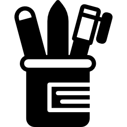 Pencil case icon