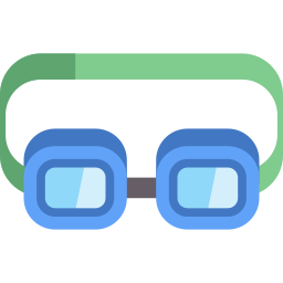 Diving goggles icon