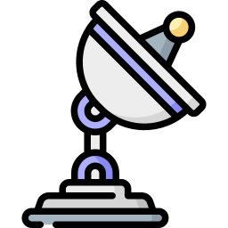 satelliet schotel icoon