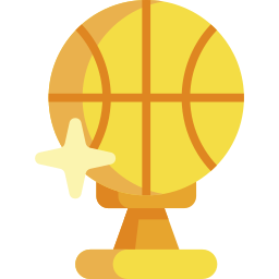 Баскетбольная награда иконка