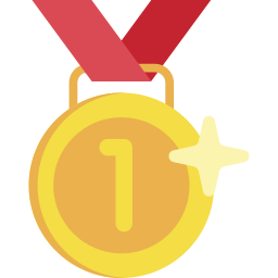 Gold medal icon