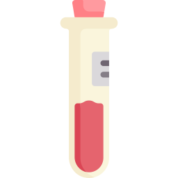 tubo del sangue icona