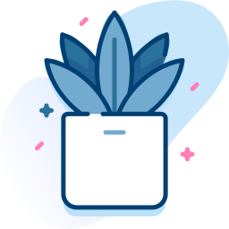 Plant pot icon