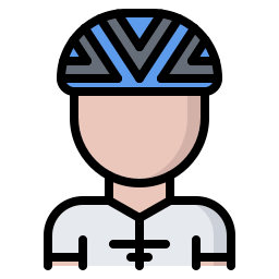 Cyclist icon