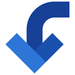 Down left arrow icon