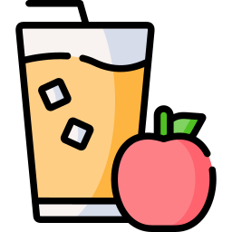 jugo de manzana icono