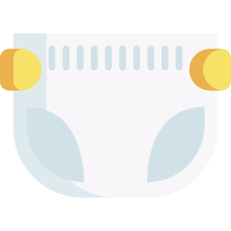 Baby diapers icon