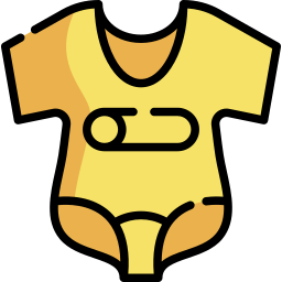 Baby dress icon