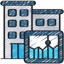 Business chart icon