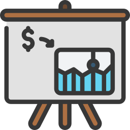 Финансовая презентация иконка