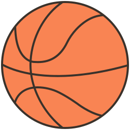 Basketball equipment icon