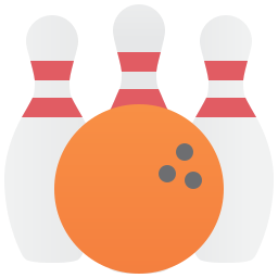 matériel de bowling Icône