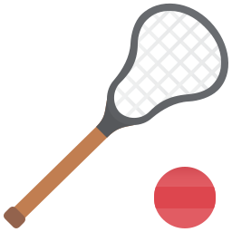 Lacrosse equipment icon