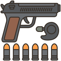 pistola icono