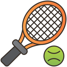 attrezzatura da tennis icona