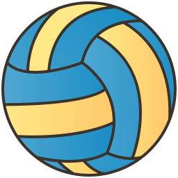 equipo de voleibol icono