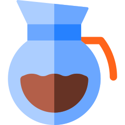 jarra de cafe icono