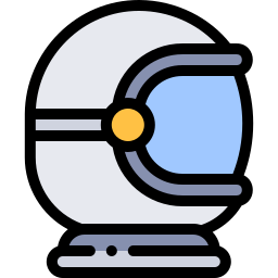 宇宙飛行士のヘルメット icon