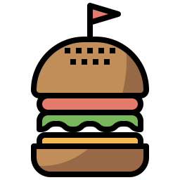 hambúrgueres Ícone