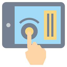 touchscreen-telefon icon