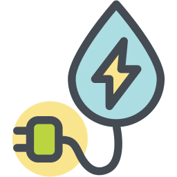 Hydro power icon