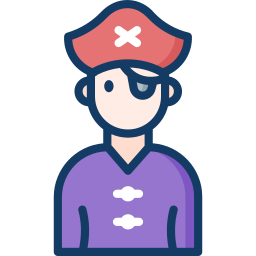 pirata icona